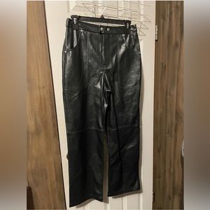 NWT BlankNyc black faux leather from urban outfitters size 28